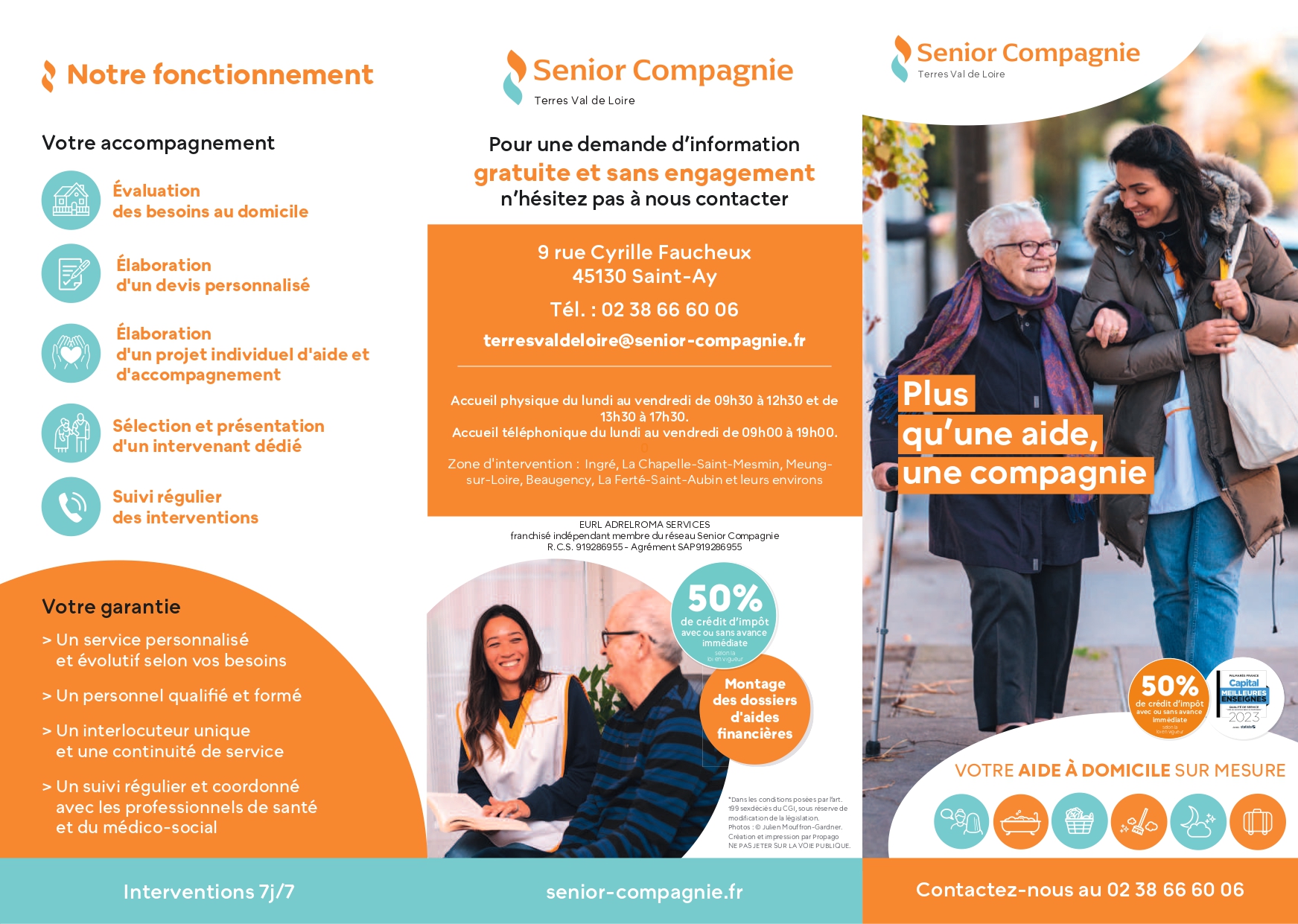 Senior Compagnie Flyer recto